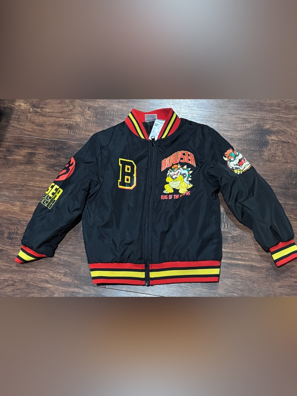Super Mario Bomber Jacket Bowser Jacket